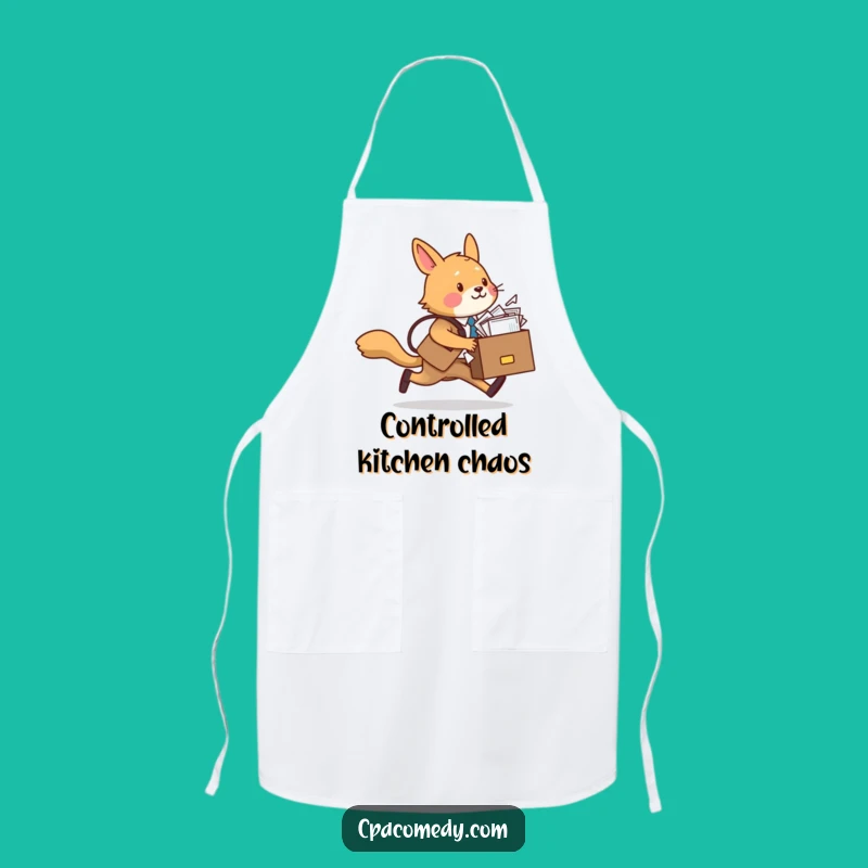 Funny Busy Chef Animal Apron - Hilarious Kitchen Gift for Culinary Chaos